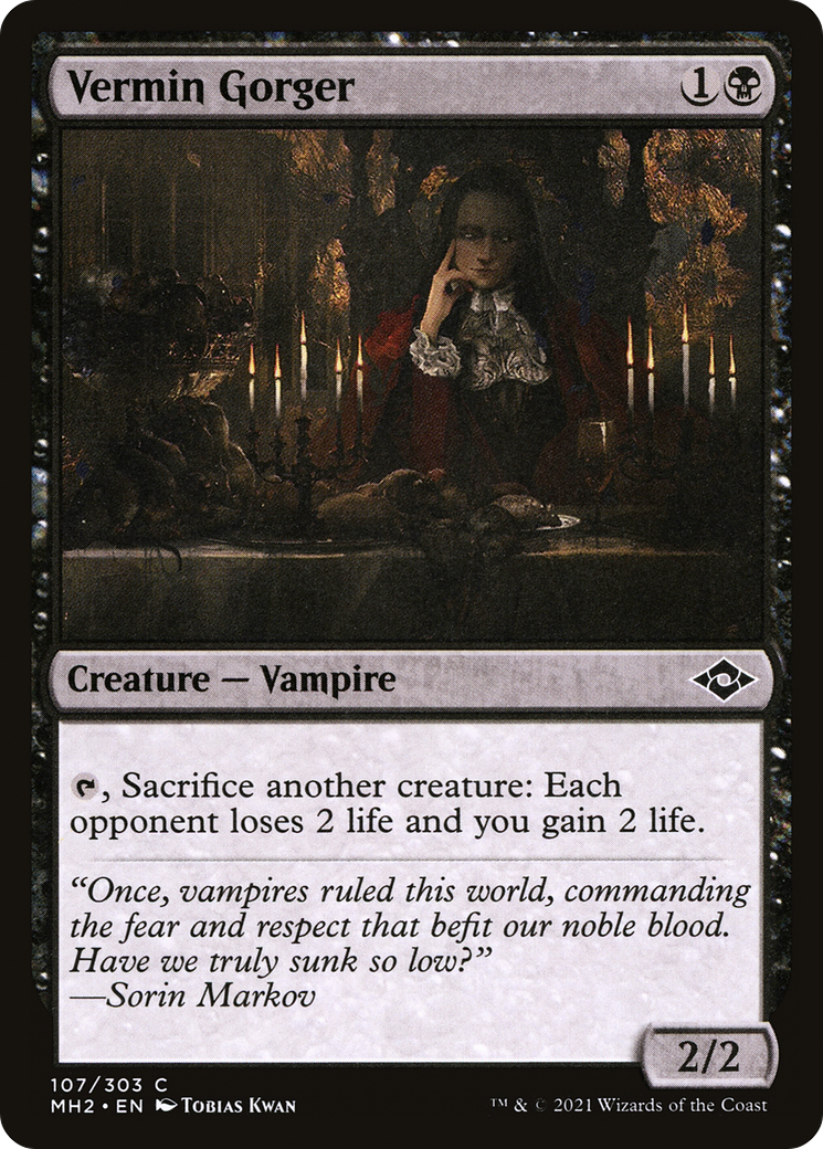 Vermin Gorger (MH2-107) - Modern Horizons 2 Foil