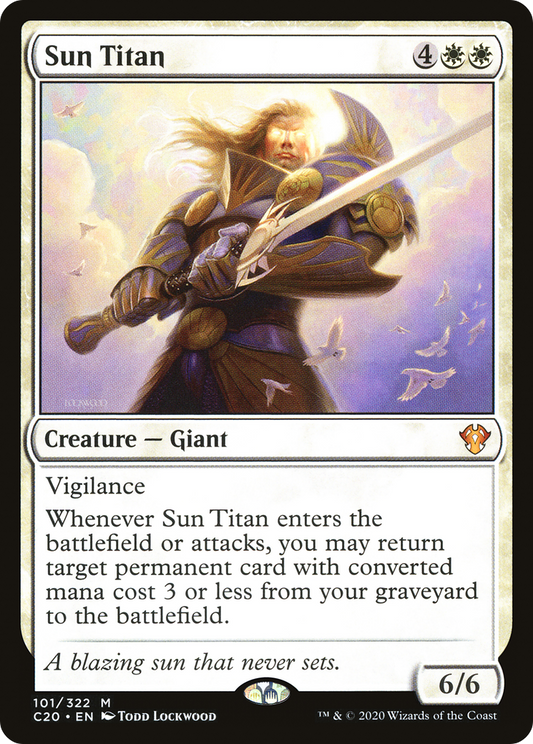 Sun Titan (C20-101) - Commander 2020