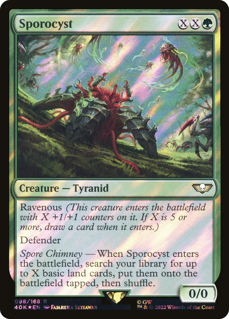 Sporocyst (40K-98★) - Warhammer 40,000 Commander Foil