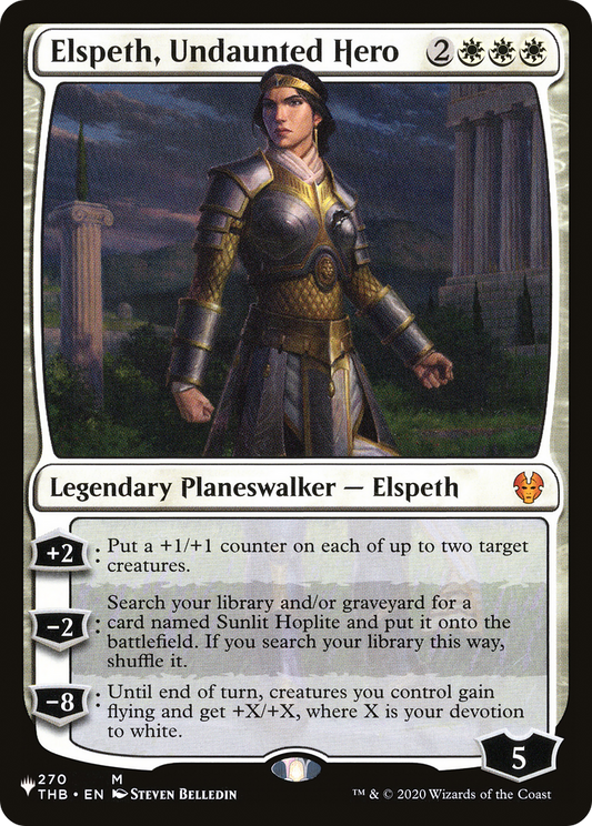 Elspeth, Undaunted Hero (LIST-THB-270) - The List