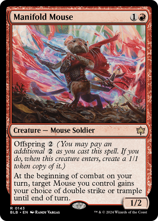 Manifold Mouse (BLB-143) - Bloomburrow