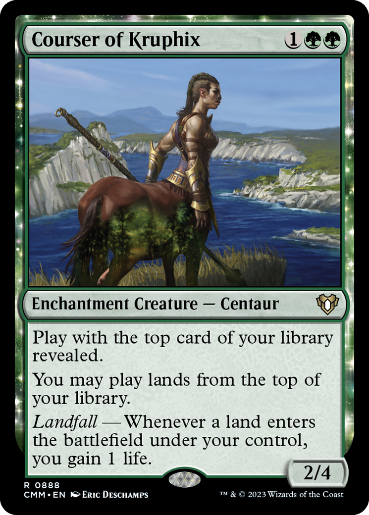 Courser of Kruphix (CMM-888) - Commander Masters: (enchantment)
