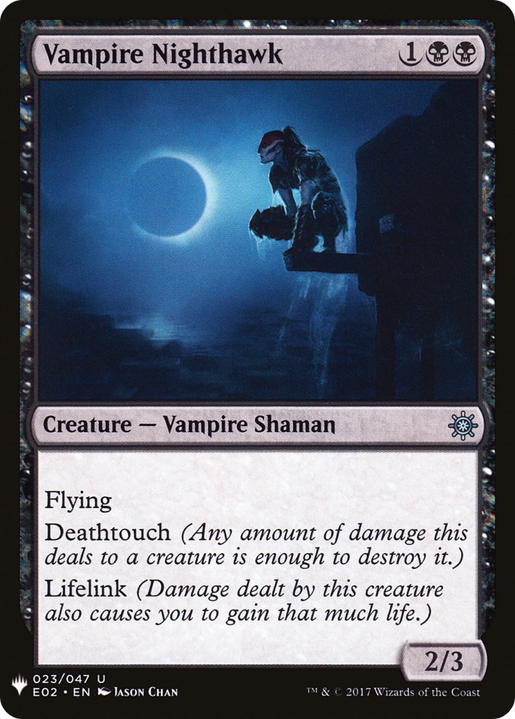 Vampire Nighthawk (LIST-E02-23) - The List
