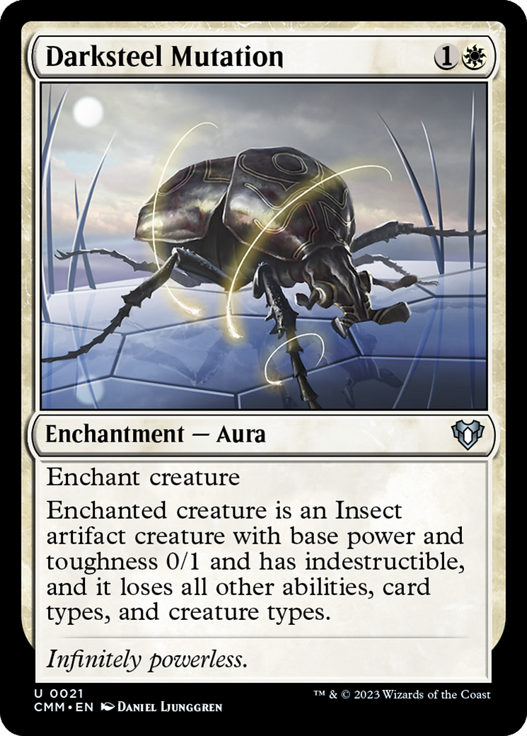 Darksteel Mutation (CMM-021) - Commander Masters Foil