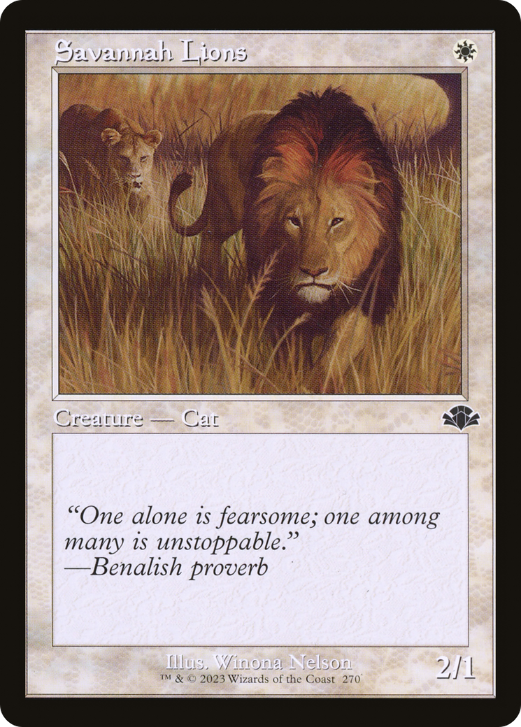 Savannah Lions (DMR-270) - Dominaria Remastered