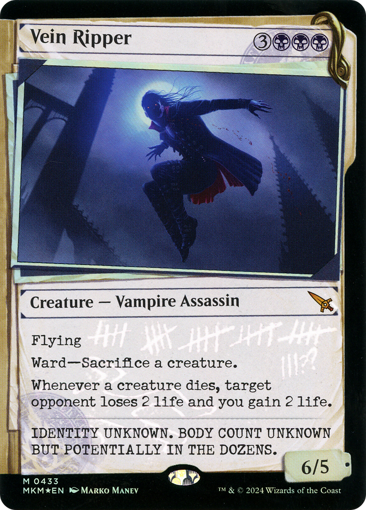 Vein Ripper (MKM-433) - Murders at Karlov Manor: (Showcase) Foil