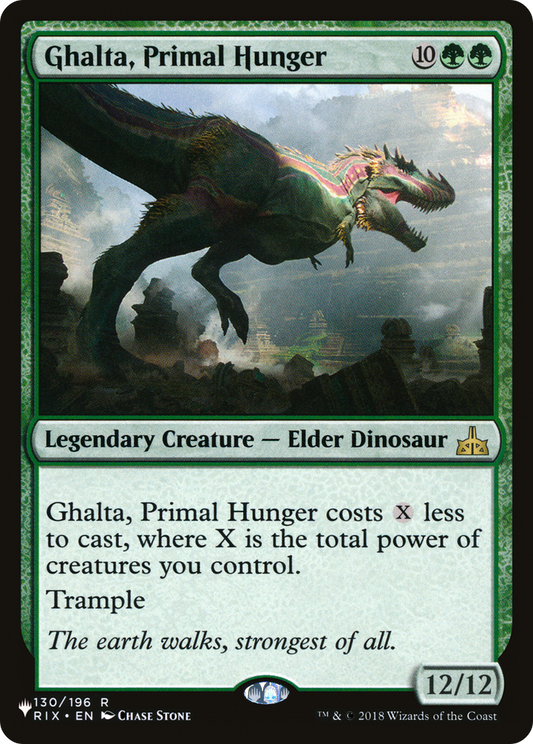 Ghalta, Primal Hunger (LIST-RIX-130) - The List