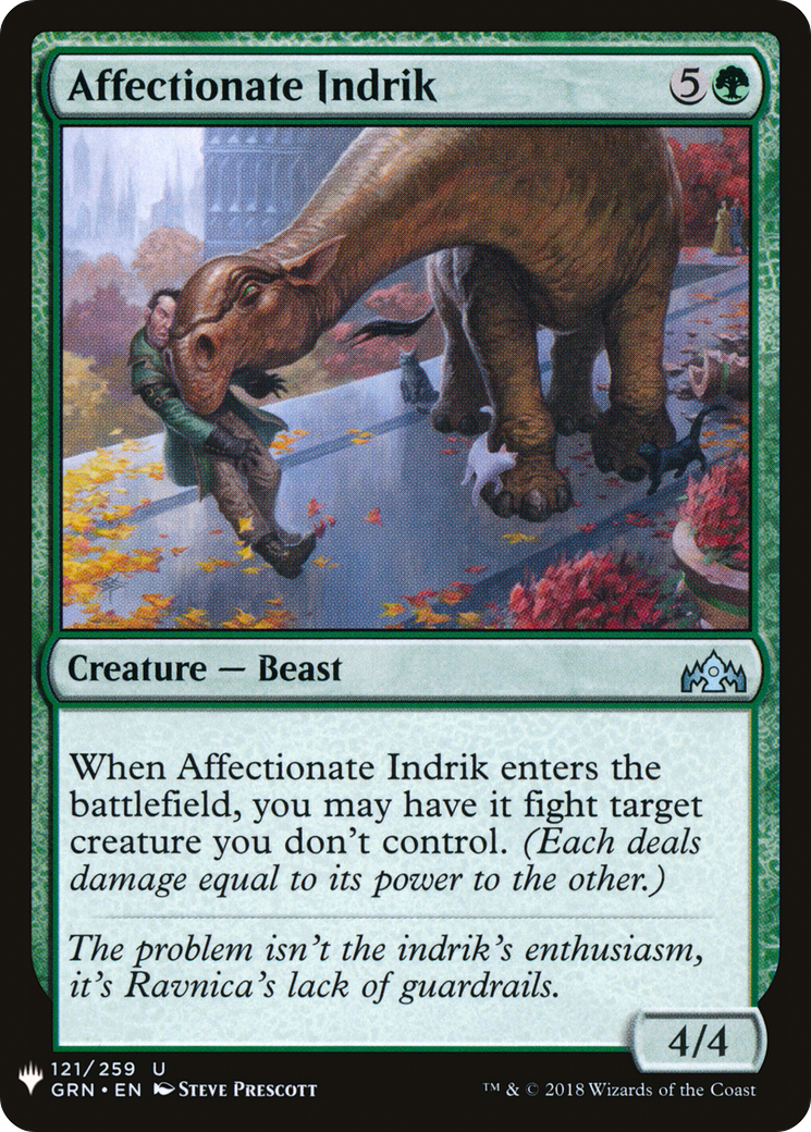 Affectionate Indrik (LIST-GRN-121) - The List