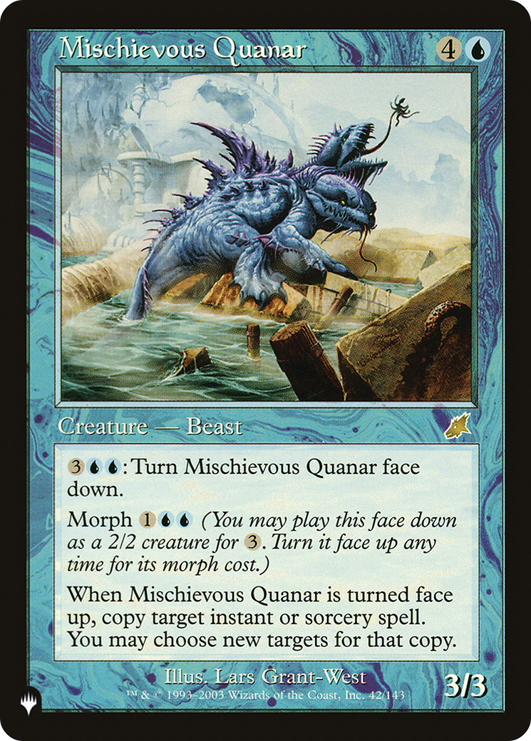 Mischievous Quanar (LIST-SCG-42) - The List