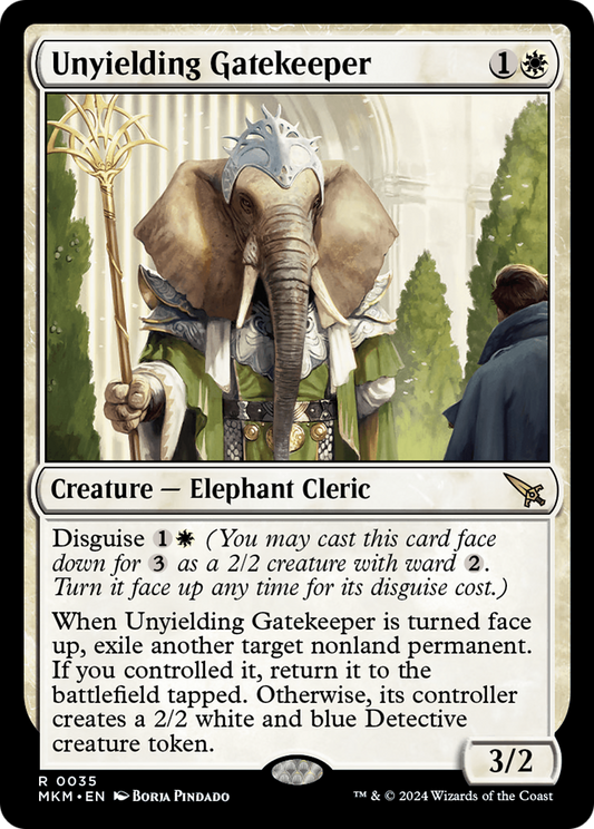 Unyielding Gatekeeper (MKM-035) - Murders at Karlov Manor
