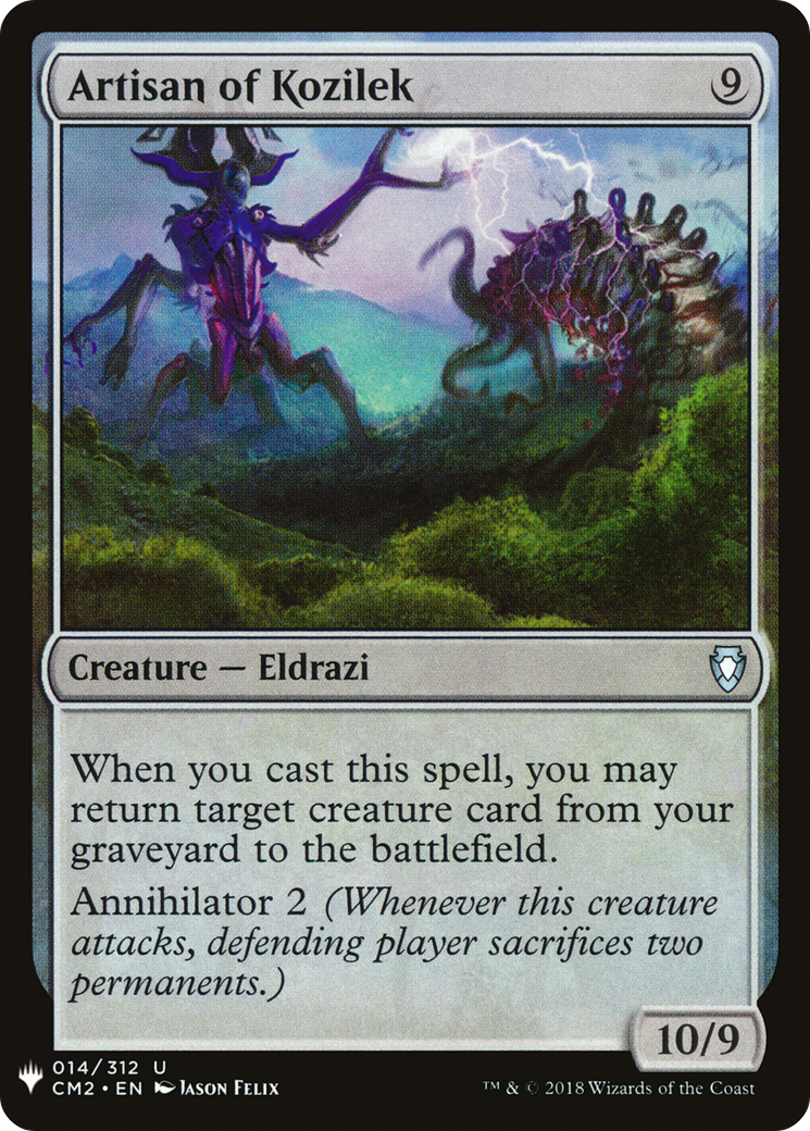 Artisan of Kozilek (LIST-CM2-14) - The List