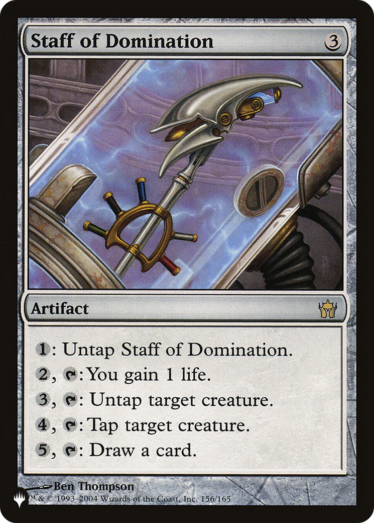 Staff of Domination (LIST-5DN-156) - The List