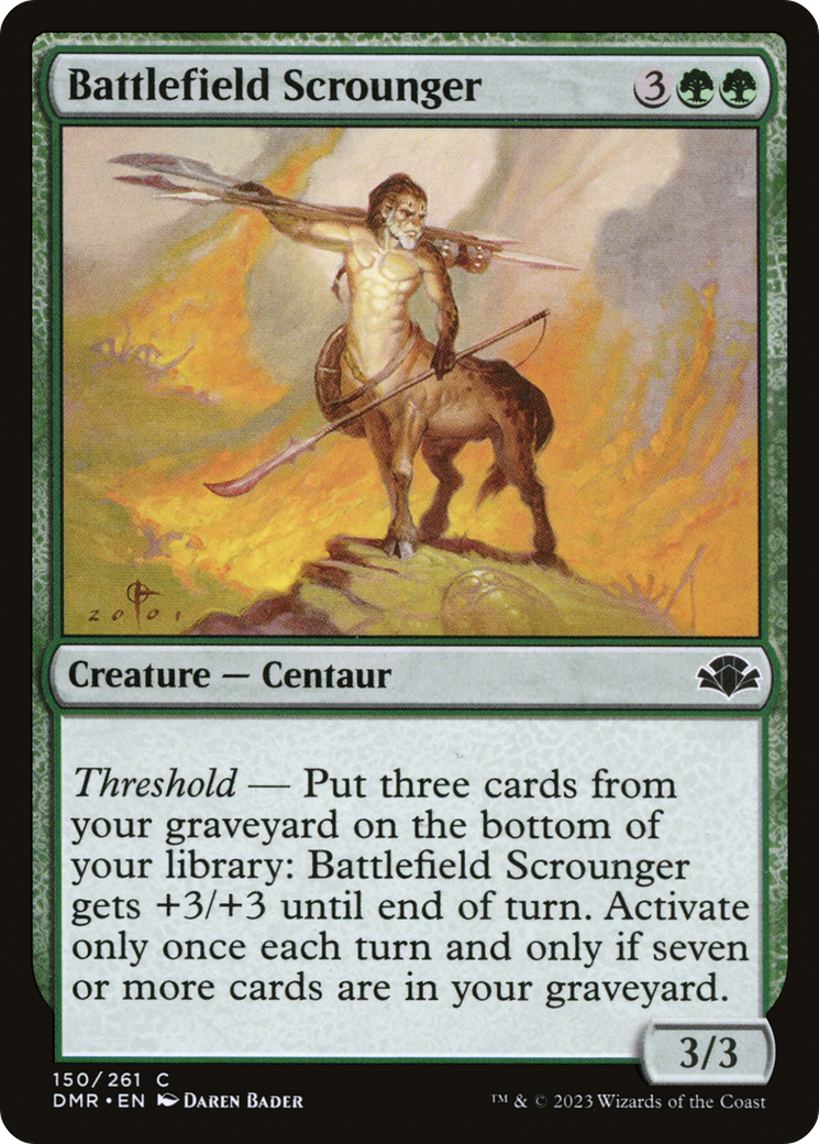 Battlefield Scrounger (DMR-150) - Dominaria Remastered Foil