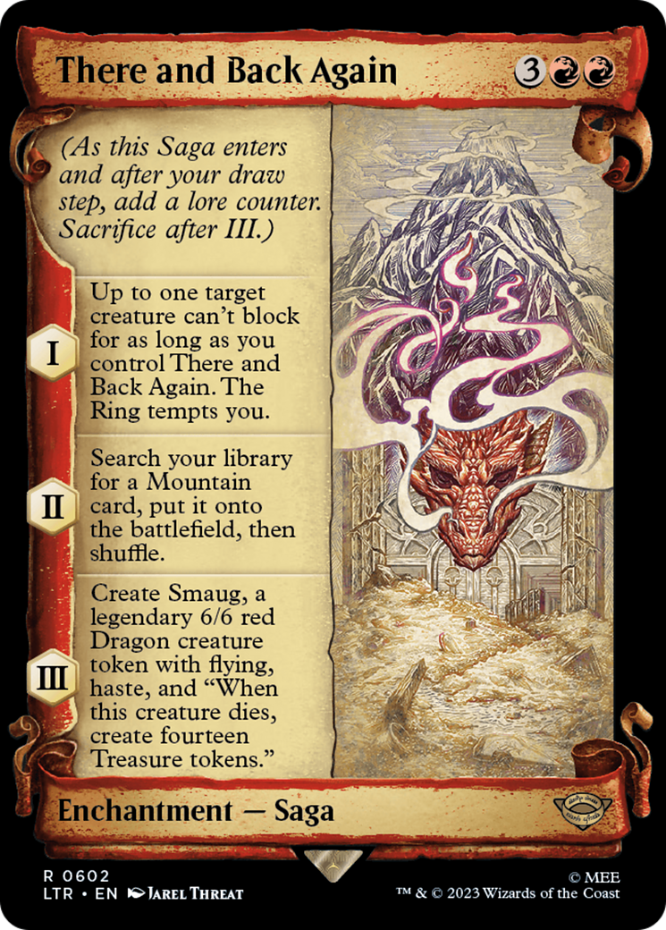 There and Back Again (LTR-602) - The Lord of the Rings: Tales of Middle-earth: (Showcase)