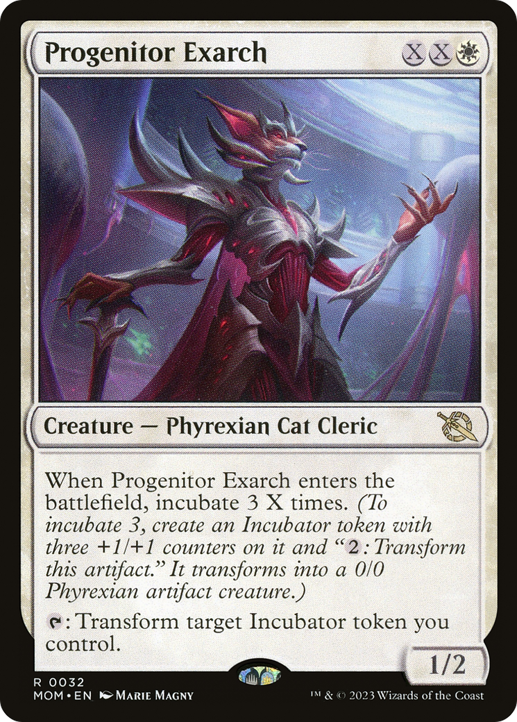 Progenitor Exarch (MOM-032) - March of the Machine Foil