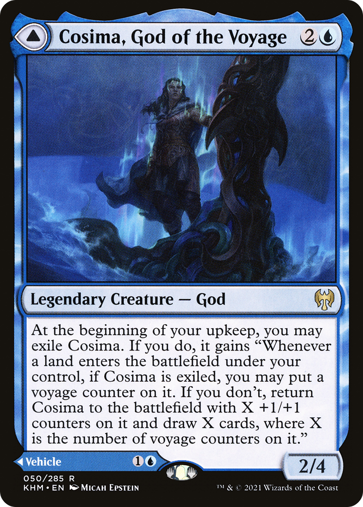 Cosima, God of the Voyage // The Omenkeel (KHM-050) - Kaldheim
