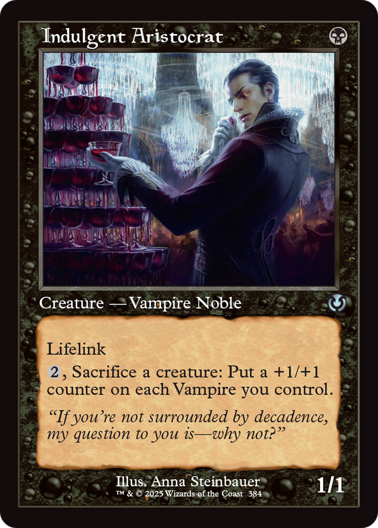 Indulgent Aristocrat (INR-384) - Innistrad Remastered