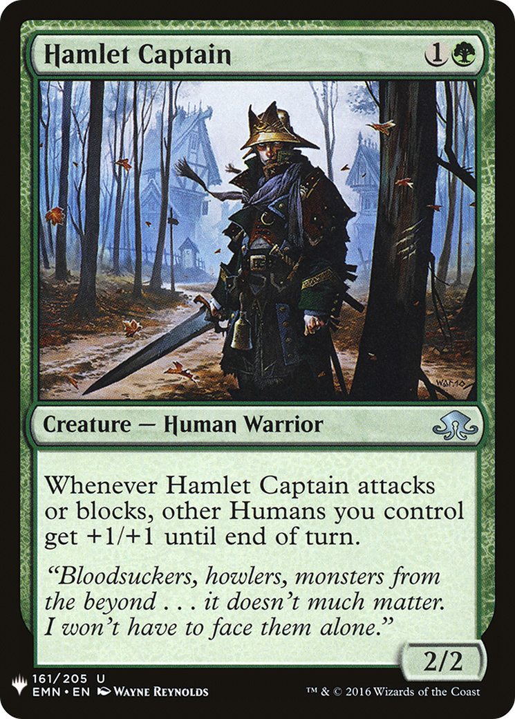 Hamlet Captain (LIST-EMN-161) - The List
