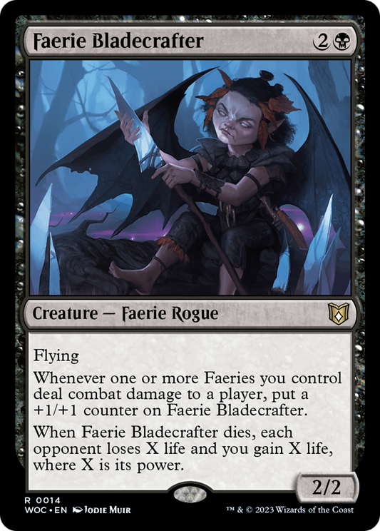 Faerie Bladecrafter (WOC-014) - Wilds of Eldraine Commander