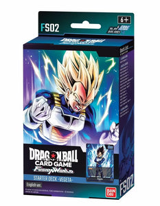 Dragon Ball Super Card Game Fusion World Starter Deck Display Vegeta [FS02]