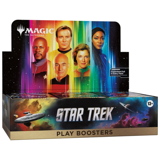 PREORDER Magic Star Trek - Play Booster Display