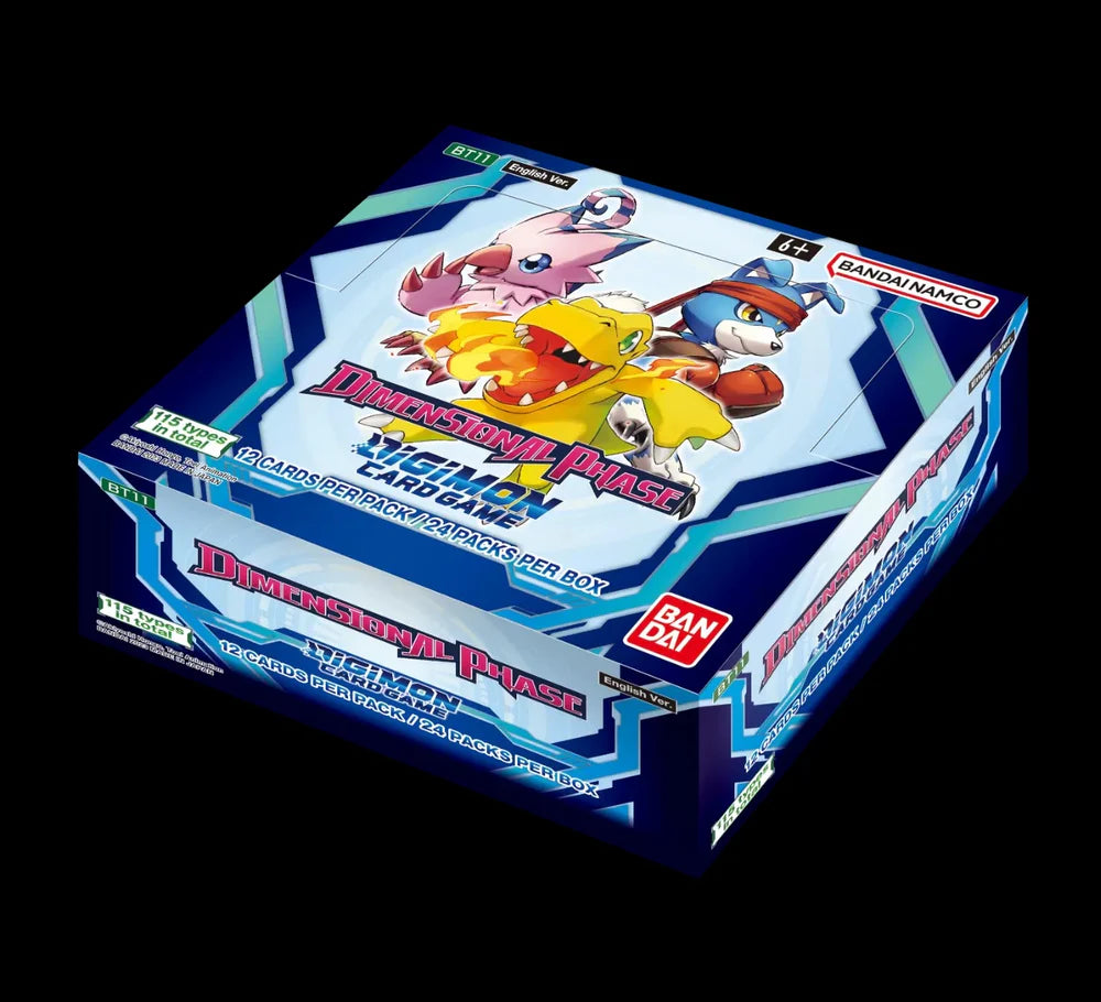 digimon booster box bt11 Digimon Card Game Dimensional Phase BT11 Booster Box / 24 Packs – Team Card  Titan