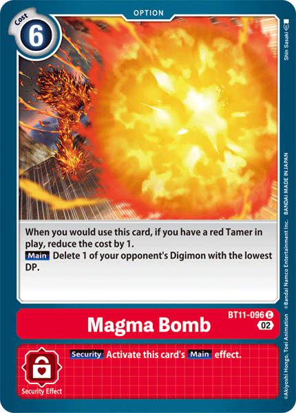 Magma Bomb / Common / BT11
