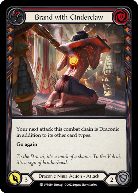 BRAND WITH CINDERCLAW (RED) / Common / UPR