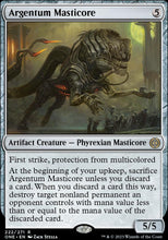 Load image into Gallery viewer, Argentum Masticore / Rare / ONE (FOIL)
