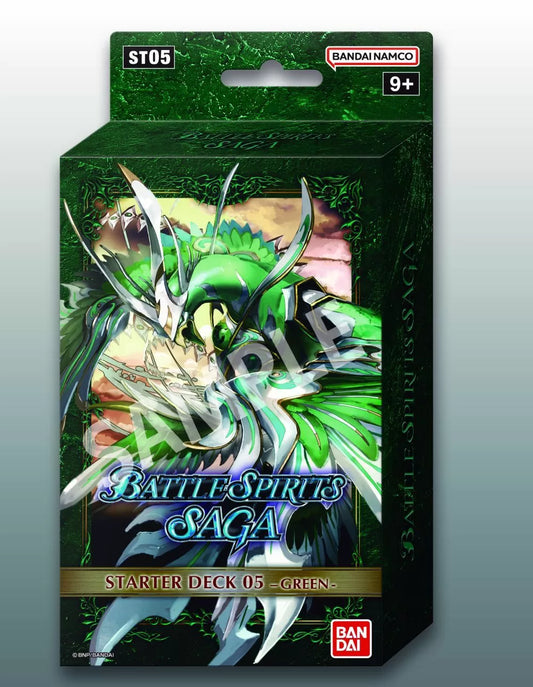 Battle Spirits Saga Card Game Starter Deck Verdant Wings (SD05)