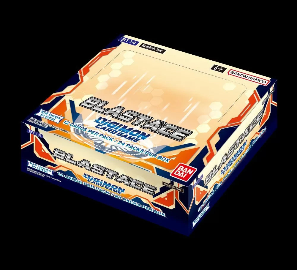 Digimon Card Game Blast Ace BT14 Booster Box / 24 Packs