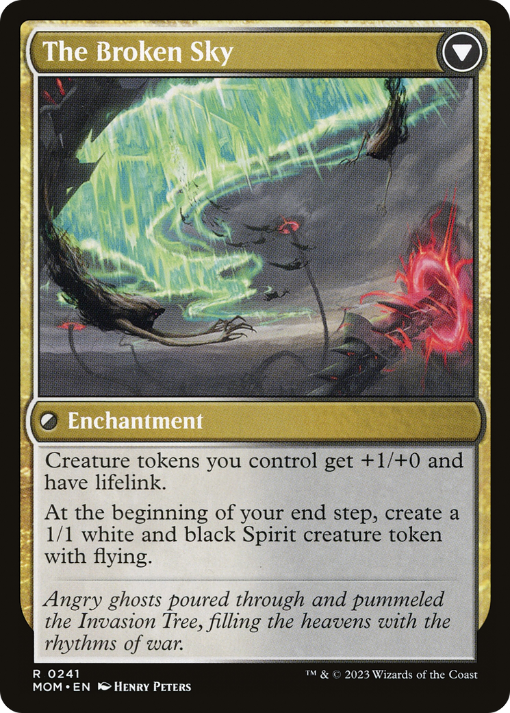 Invasion of Tolvada // The Broken Sky (MOM-241) - March of the Machine Foil