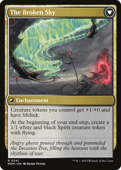 Invasion of Tolvada // The Broken Sky (MOM-241) - March of the Machine Foil
