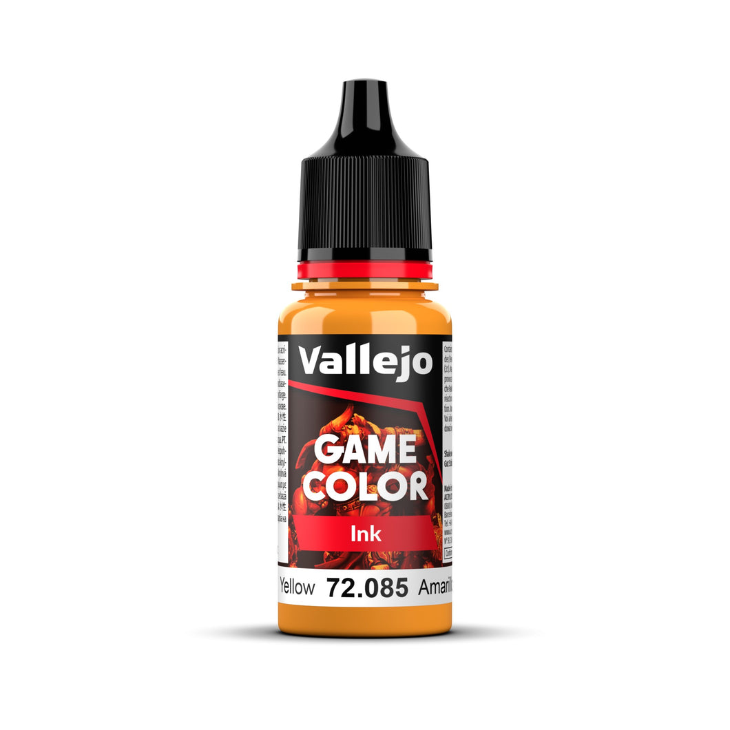 Vallejo - Game Colour - Ink - Yellow 18ml