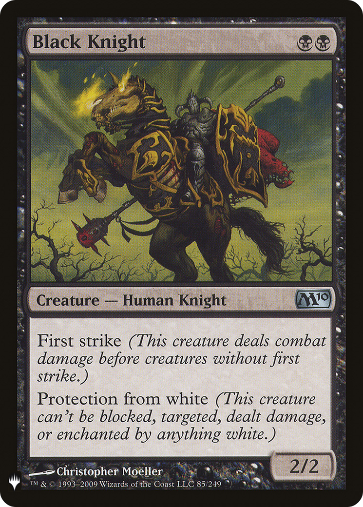 Black Knight (LIST-M10-85) - The List