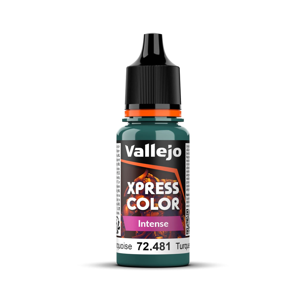 Vallejo - Game Colour - Xpress Colour Intense - Heretic Turquoise 18ml