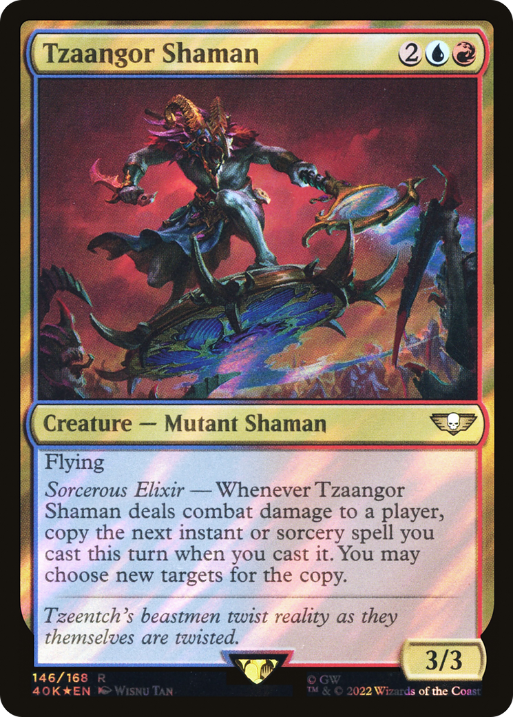 Tzaangor Shaman (40K-146★) - Warhammer 40,000 Commander Foil