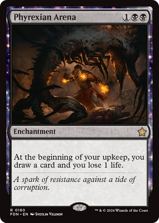 Phyrexian Arena (FDN-180) - Foundations: (enchantment)