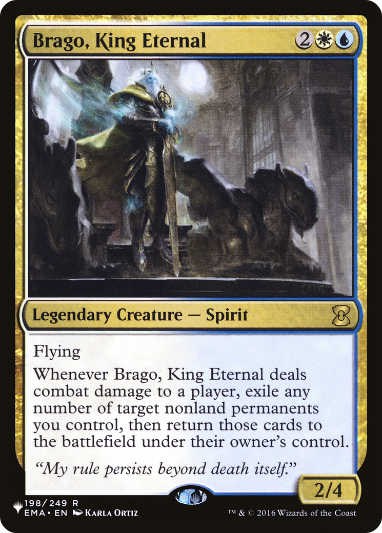 Brago, King Eternal (LIST-EMA-198) - The List