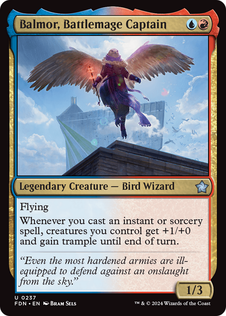 Balmor, Battlemage Captain (FDN-237) - Foundations