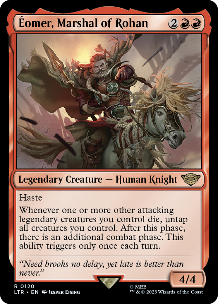 Éomer, Marshal of Rohan (LTR-120) - The Lord of the Rings: Tales of Middle-earth