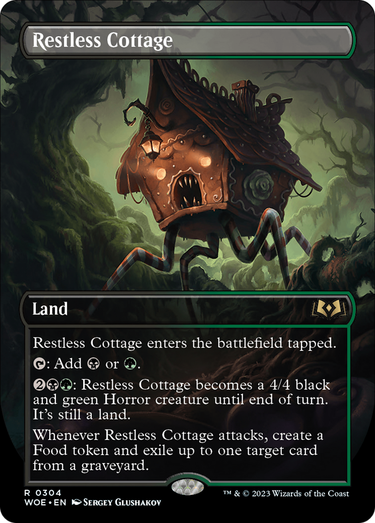 Restless Cottage (WOE-304) - Wilds of Eldraine (Borderless)