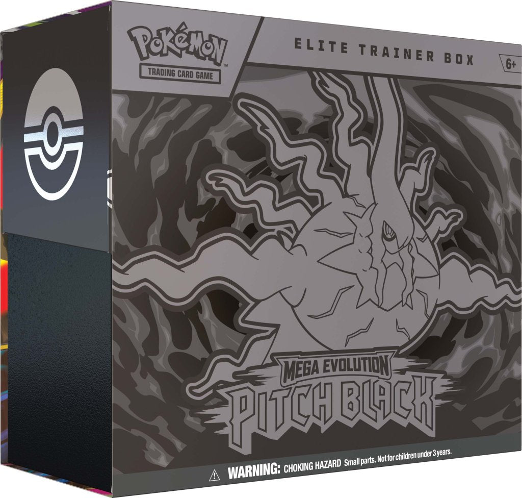 PREORDER! Pokémon TCG: Mega Evolution Pitch Black Elite Trainer Box