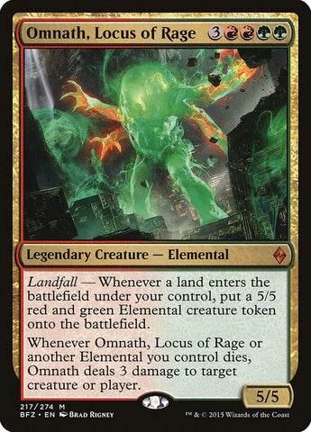Omnath, Locus of Rage / M / BFZ