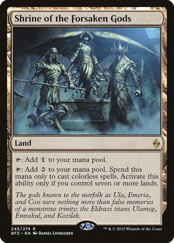 Shrine of the Forsaken Gods / R / BFZ