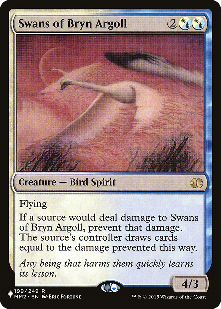 Swans of Bryn Argoll (LIST-MM2-199) - The List