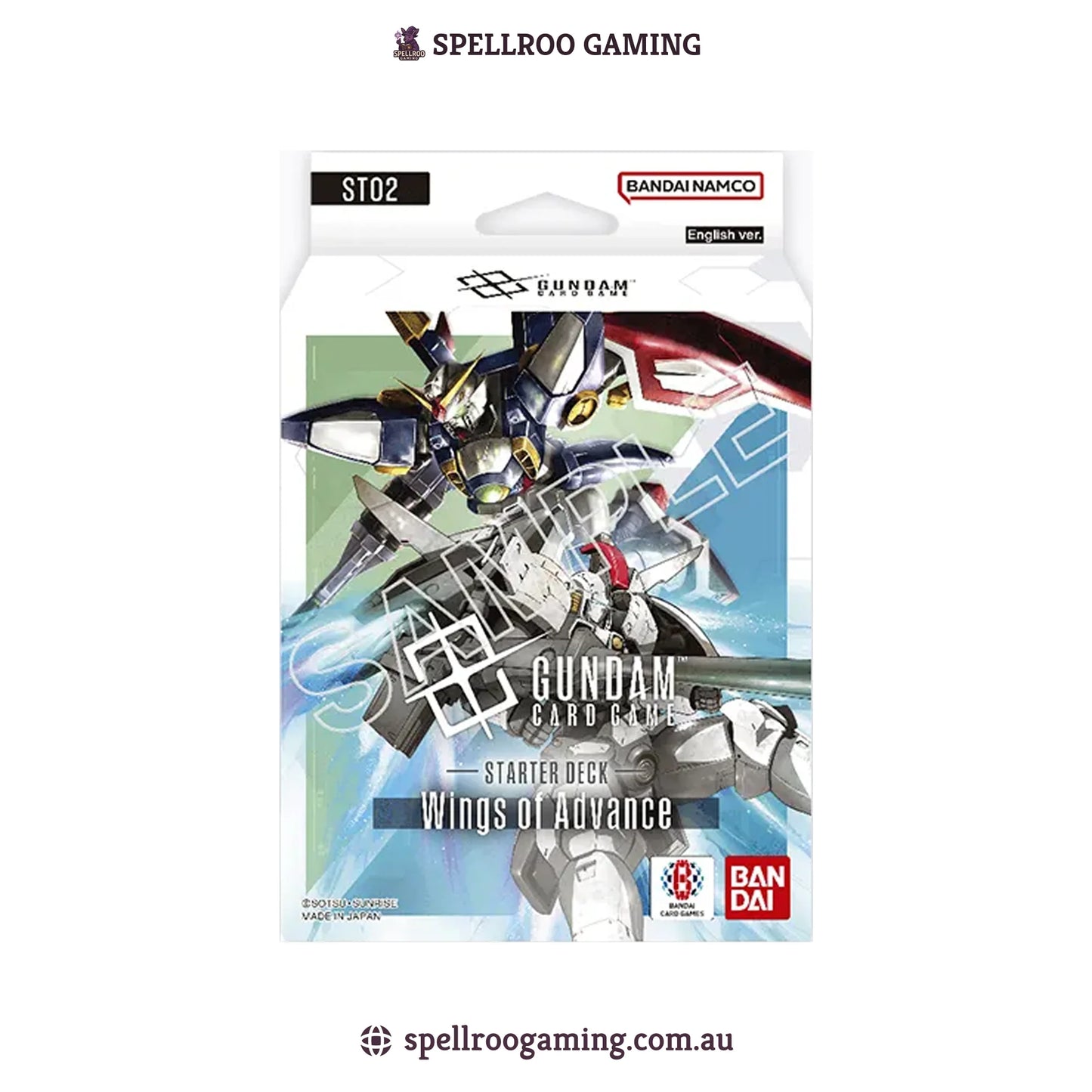 Gundam Card Game: Starter Deck – Wings of Advance [ST02]