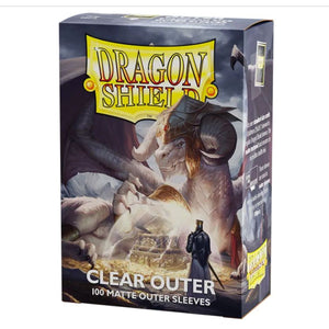 Dragon Shield: Outer Sleeves – Matte – Clear (100)