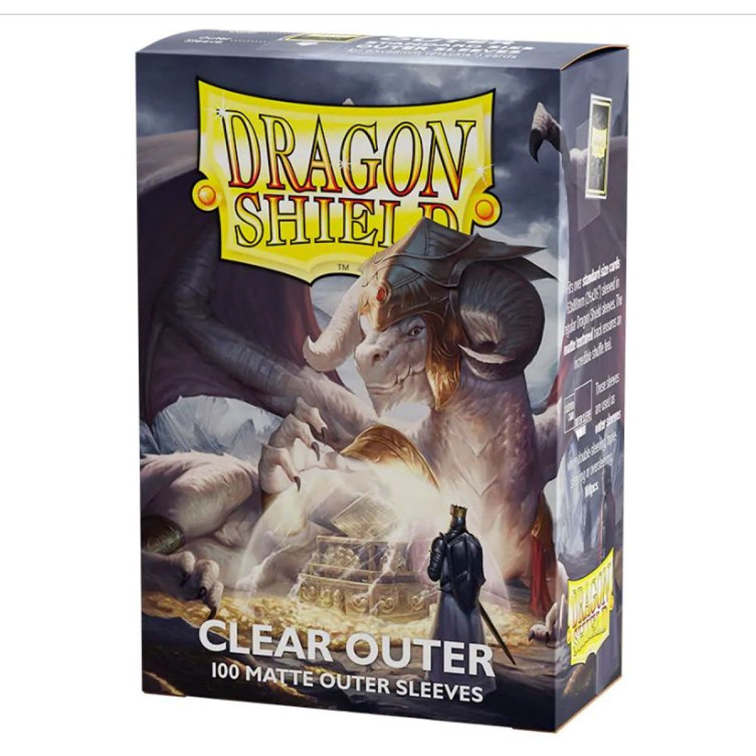 Dragon Shield: Outer Sleeves – Matte – Clear (100)