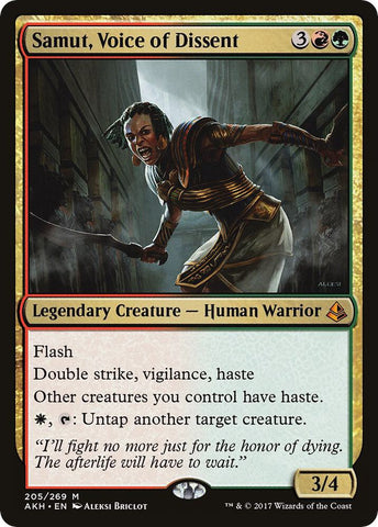 Samut, Voice of Dissent / M / AKH